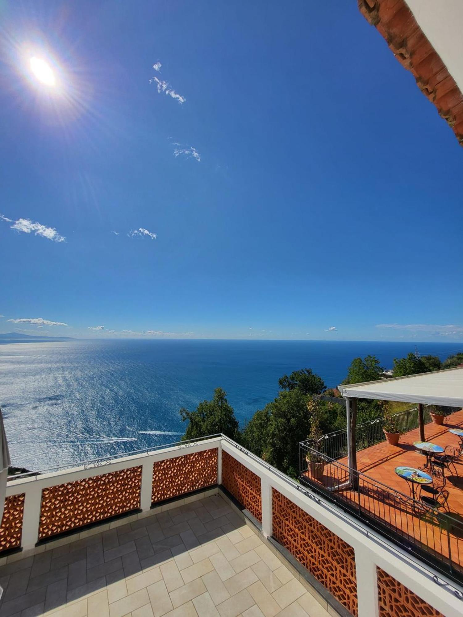 Villa Pino Furore Bagian luar foto
