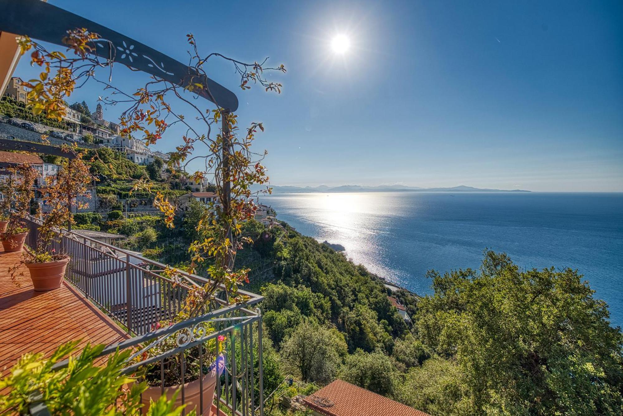 Villa Pino Furore Bagian luar foto